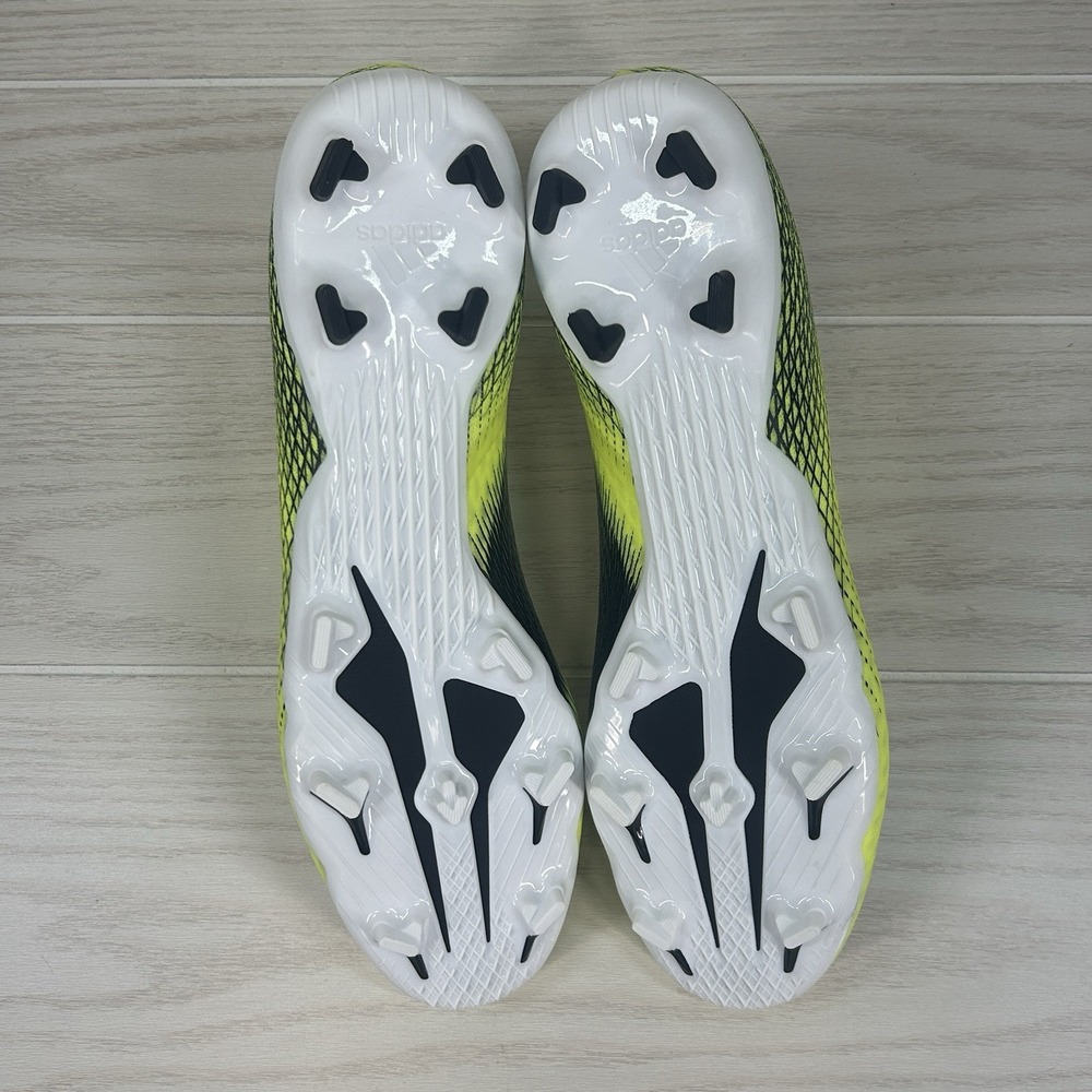 Adidas X Ghosted.3 Laceless FG Men's Size 13 Soccer Cleats Solar Yellow FW6969 - Picture 6 of 8